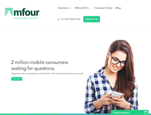 Tablet Screenshot of mfour.com